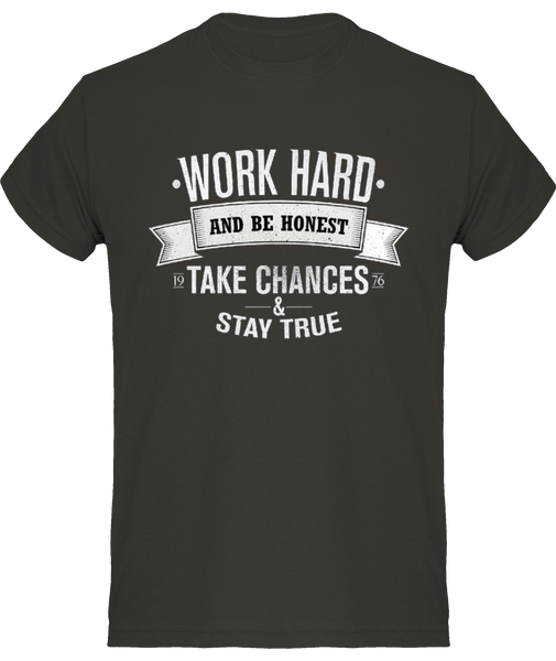 T-shirt WORK HARD TBRC