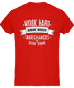 T-shirt WORK HARD TBRC
